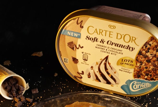 Baclava cu nucă și înghețată Carte d'Or - Desertul delicios care te cucerește