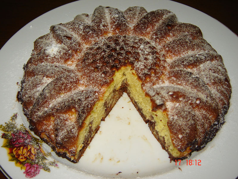 Chec cu banane si iaurt