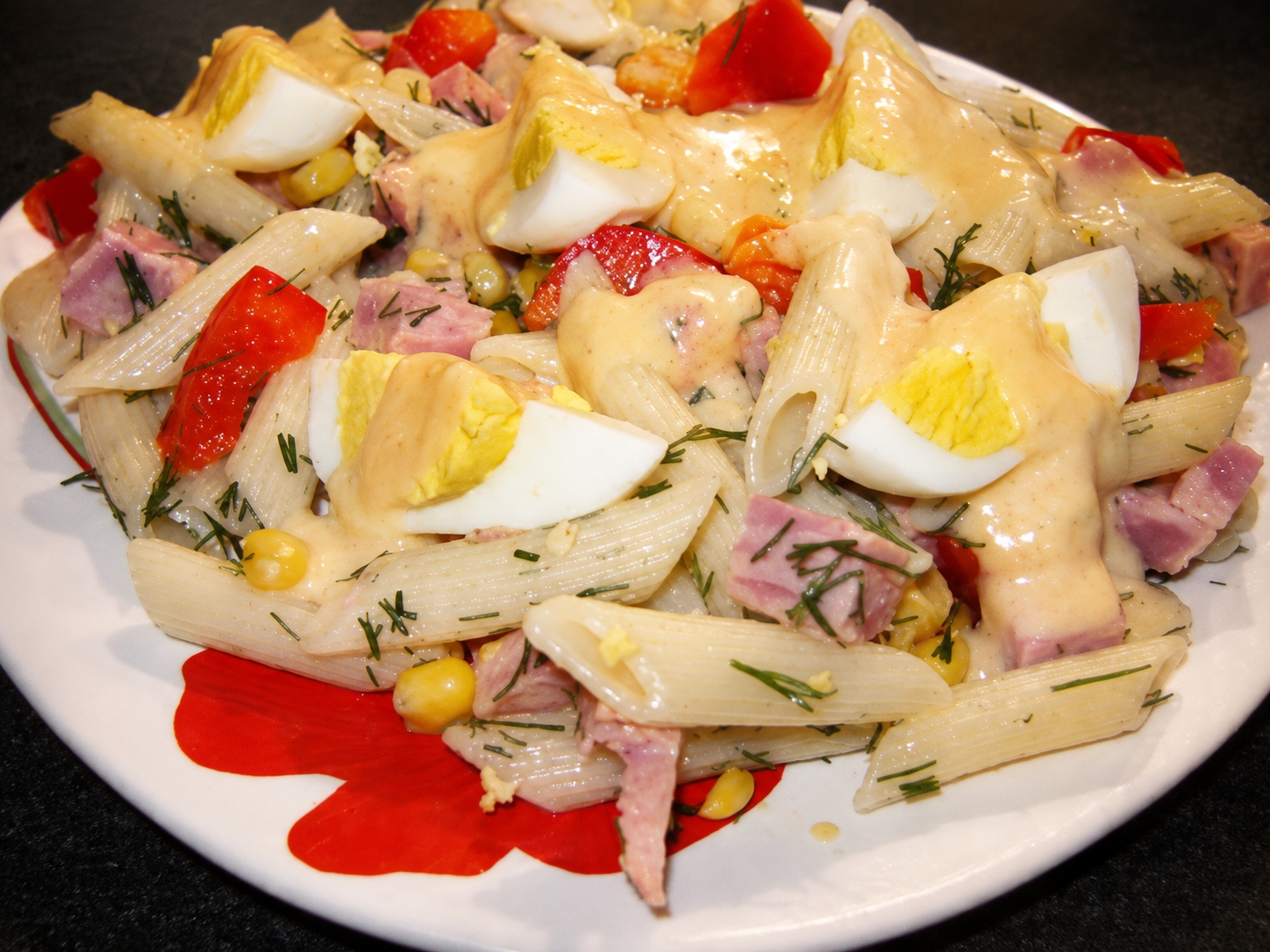 Salata de paste cu oua
