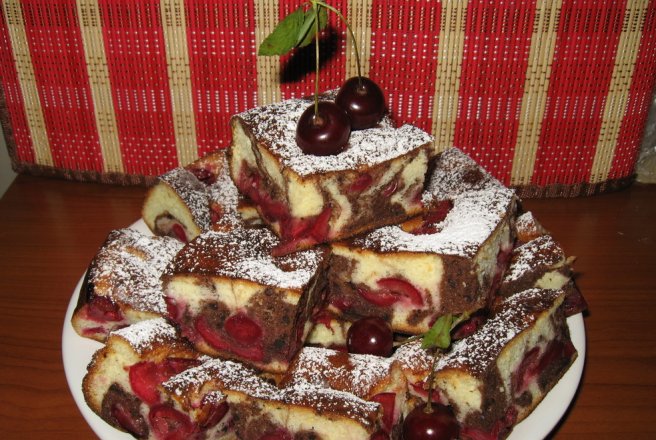 Desert prajitura cu visine