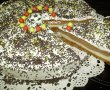 Cheesecake cu ciocolata alba si neagra-8