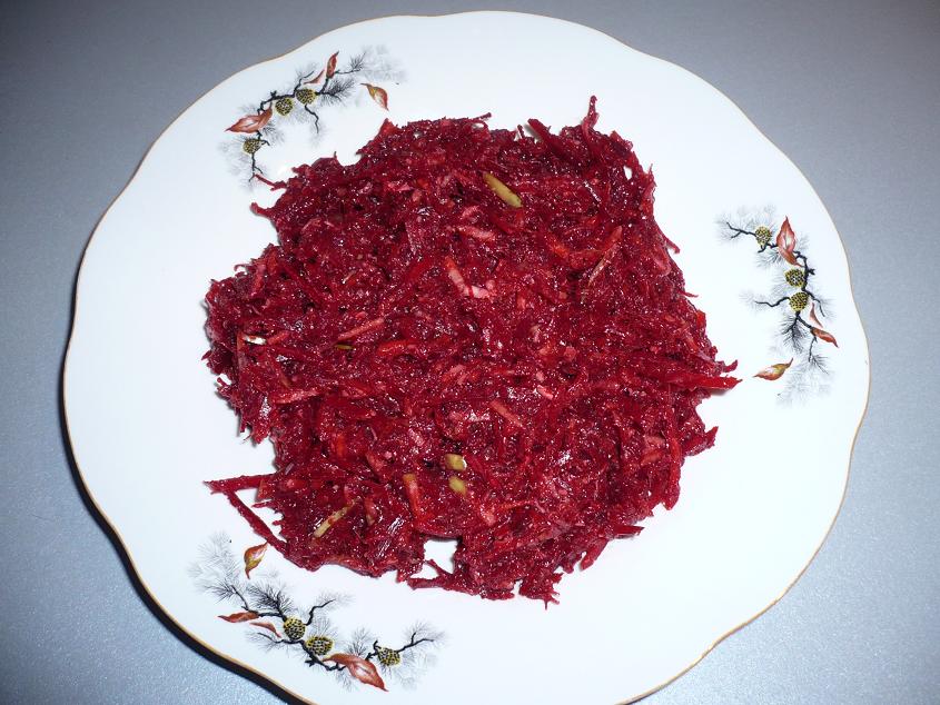 Salata cu sfecla rosie