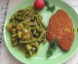 Fasole verde cu dovlecel si snitel vegetal-3