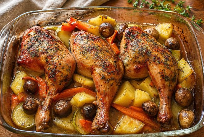 Pui cu usturoi si lamaie