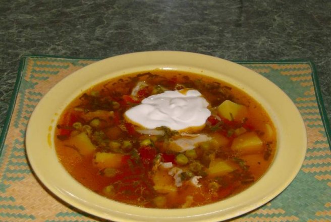 Ciorba de purcel cu zeama de varza