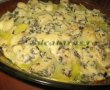 Budinca cu cartofi si spanac & blue cheese-4