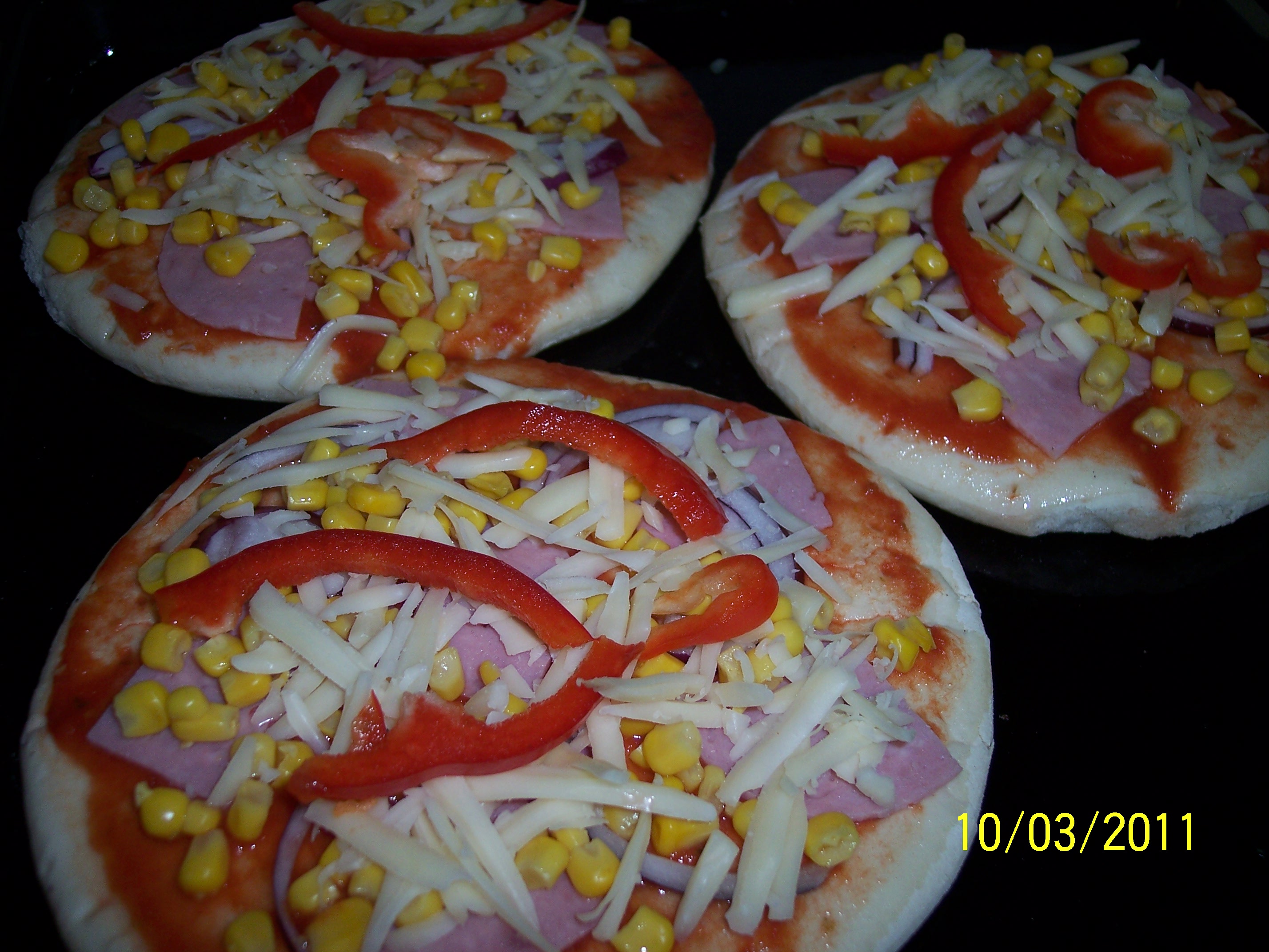 Pizza cu sunca