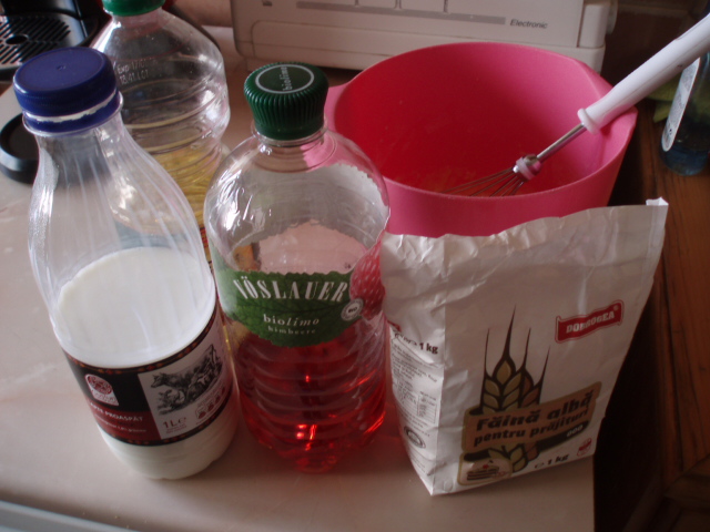 Pancakes cu afine