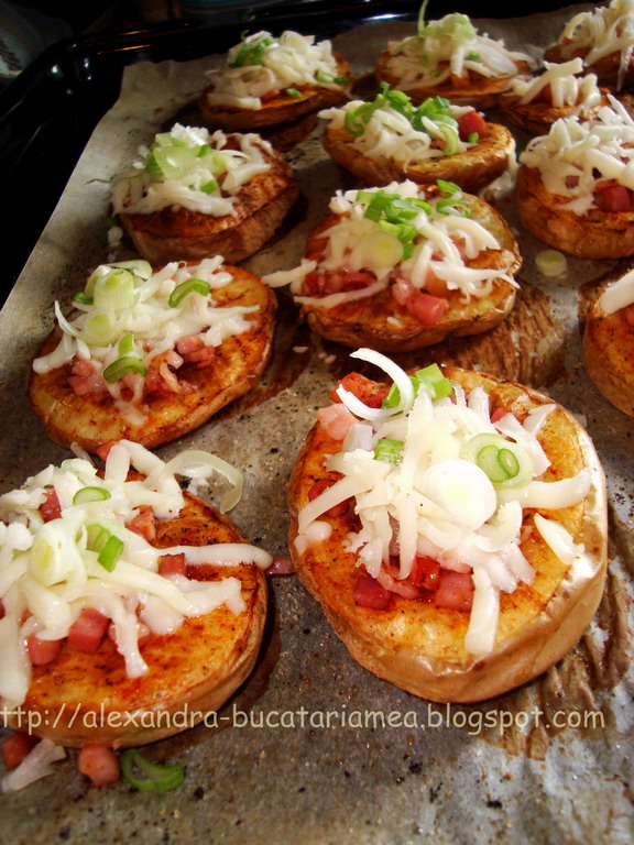 Rondele de cartofi la cuptor