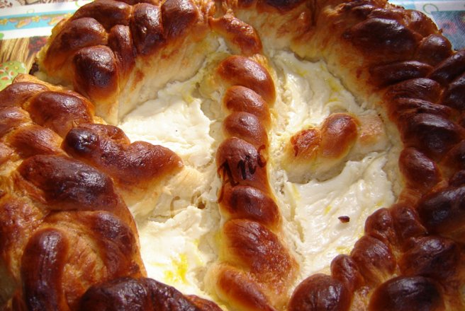 Pasca cu branza dulce