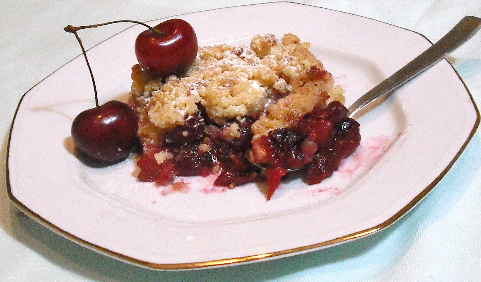 Crumble de cirese