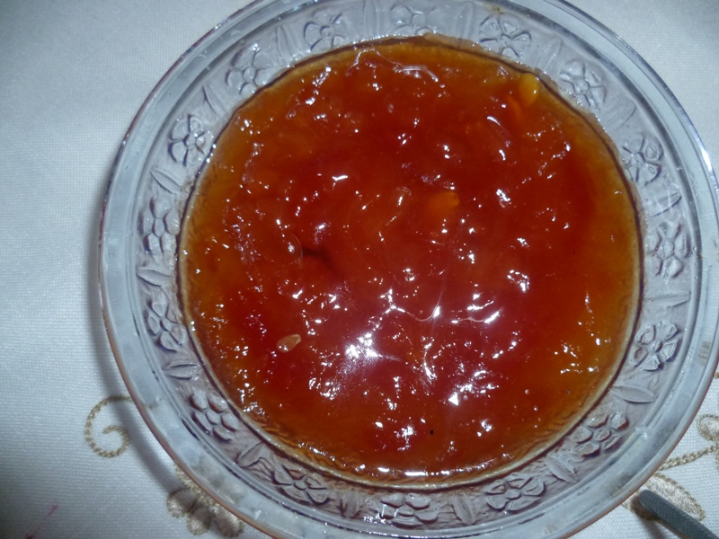Dulceata de pepene rosu