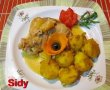 Pulpe de pui picante cu ananas si cartofi aurii-11