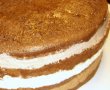 Tort cu ciocolata si crema caramel-5