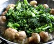 Budinca de broccoli cu ciuperci-0