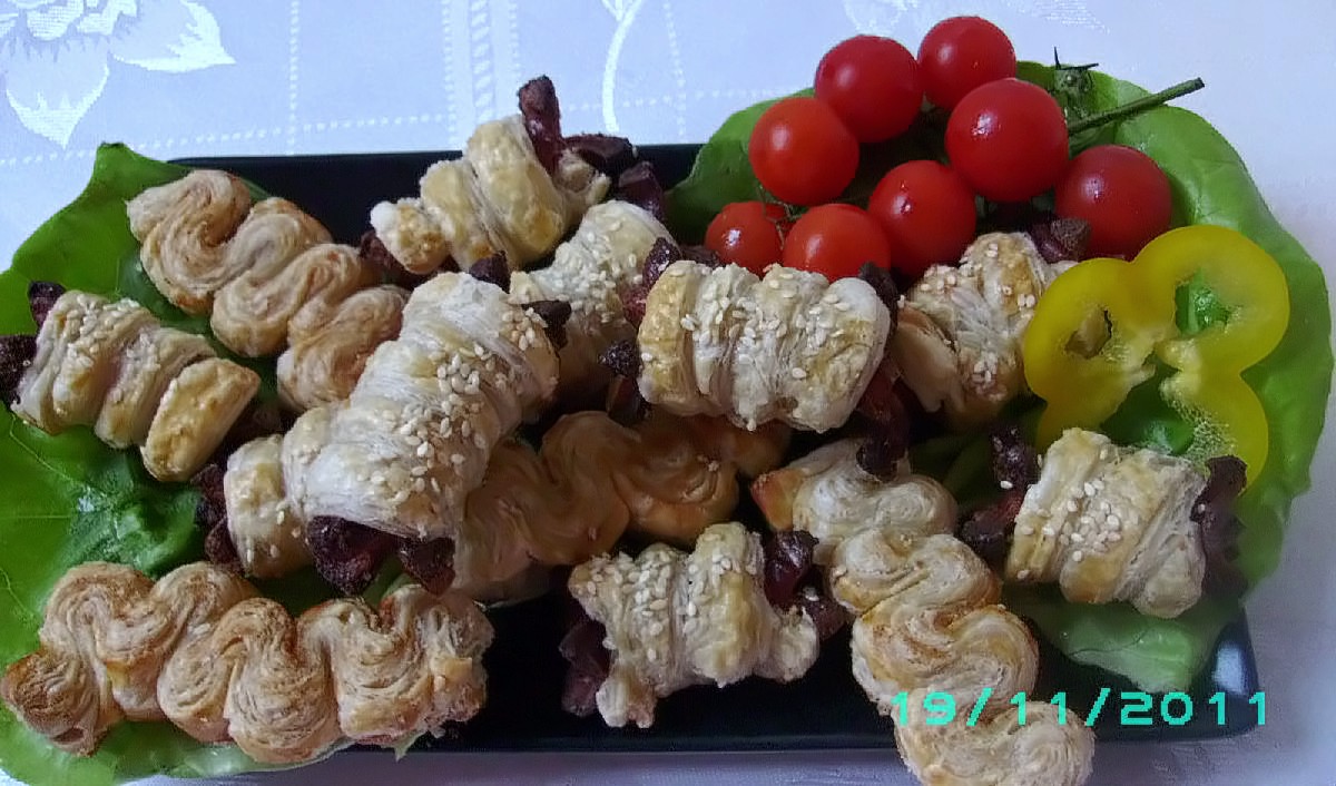 Aperitiv în foietaj