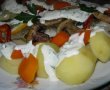 Păstrăv la cuptor cu legume-1