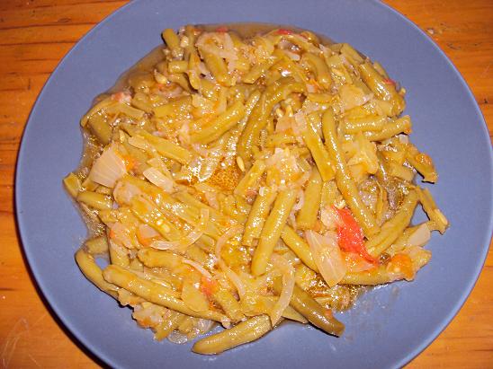 Mancare de fasole verde