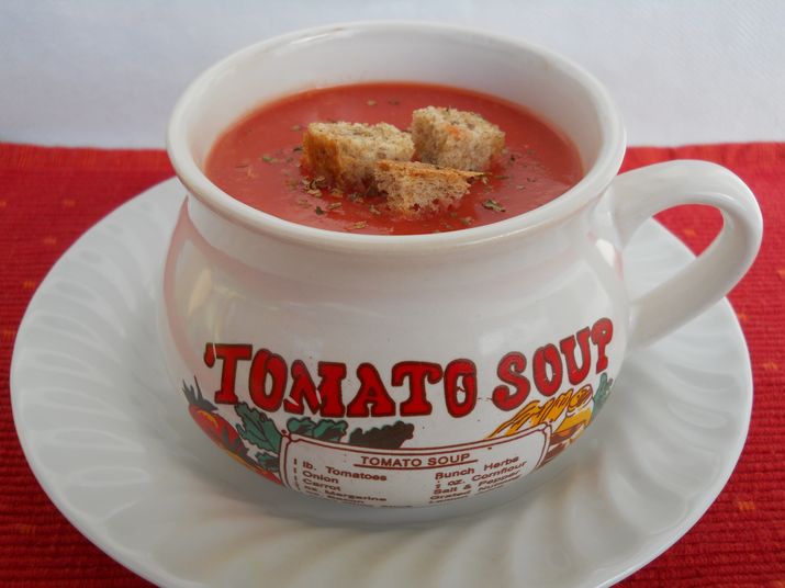 Supă-cremă de roşii