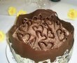Tort cu crema caramel si ciocolata-4