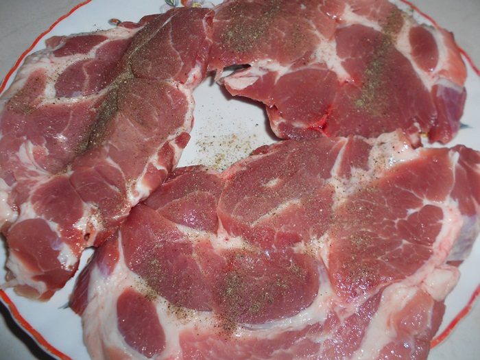 Escalop de porc cu ciuperci