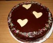 Tort cu crema ganaj de ciocolata neagra si mousse de visine-0