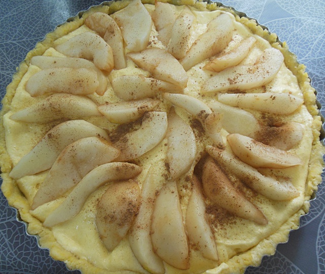 Tarta cu pere