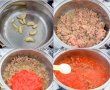 Penne cu carne tocata si ciuperci-0
