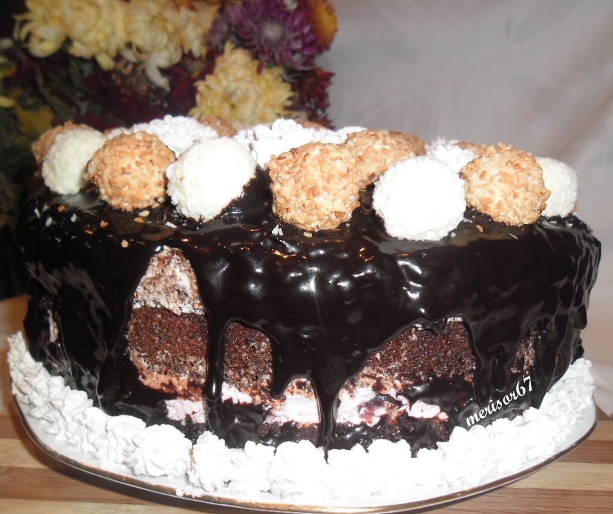 Tort cu crema de visine