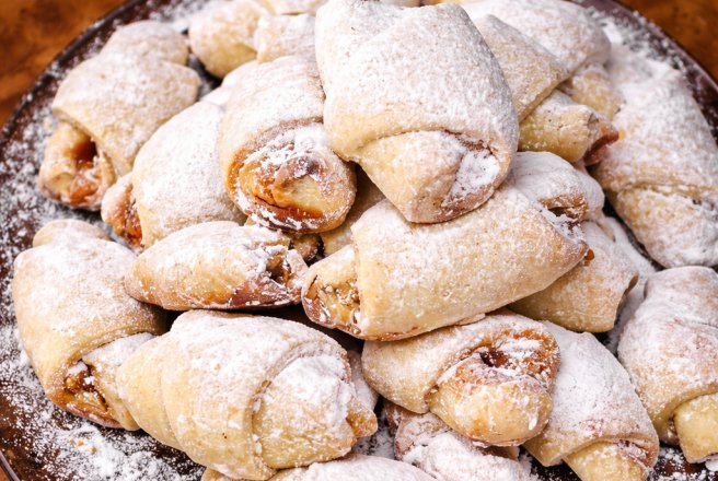 Cornulete fragede cu nuca (Post)