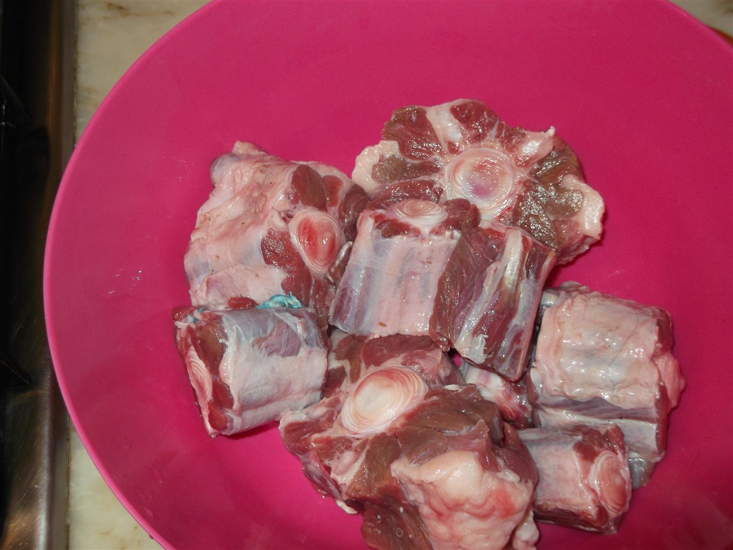 Coada de vitel cu naut