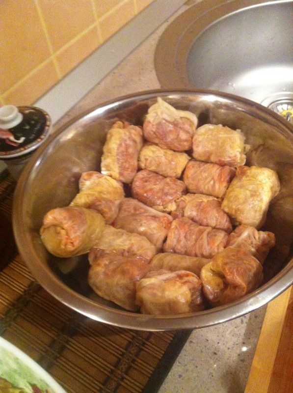 Sarmale de curcan si vita