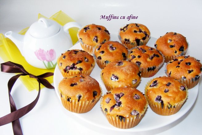 Muffins cu afine