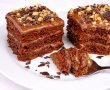 Desert prajitura cu ciocolata si nuca-5