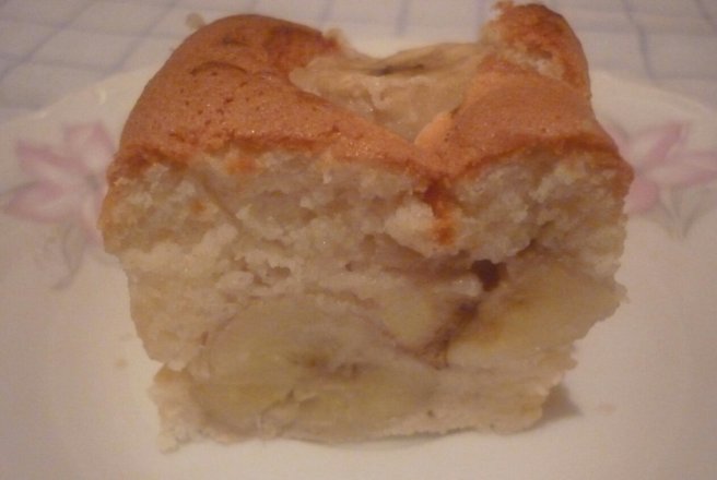 Chec cu felii de banana