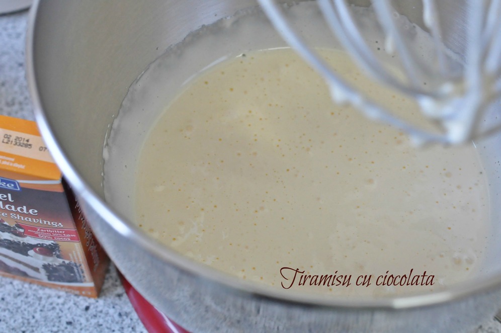 Tiramisu reţetă originală, cu ciocolată