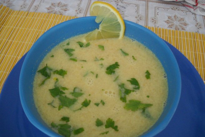 Supa crema de legume cu pui