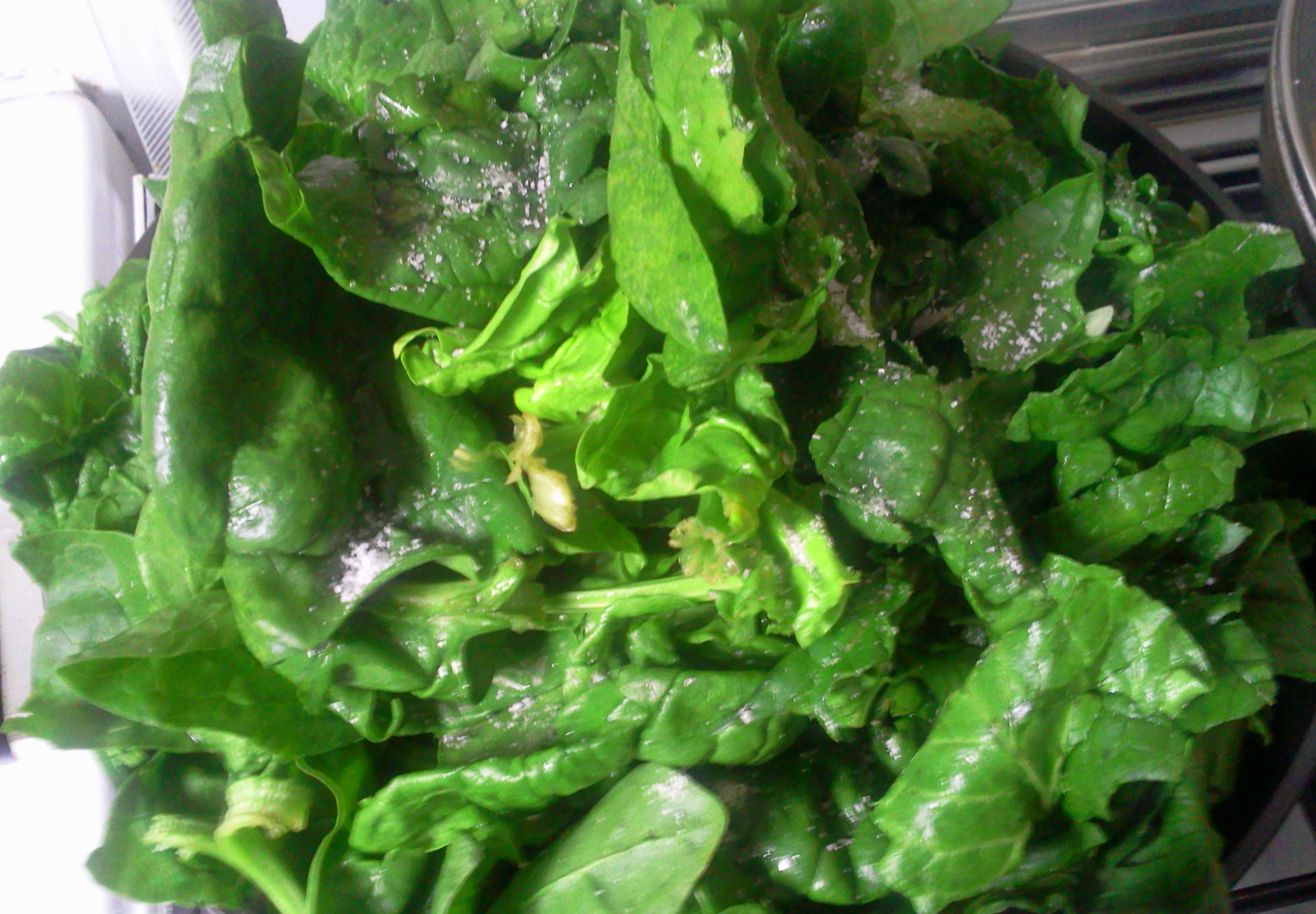 Crochete de spanac (de post)