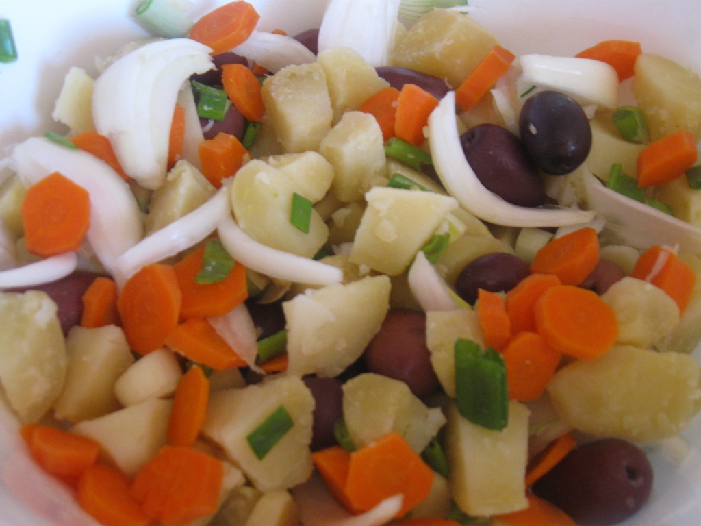 Salata orientala (de post)