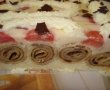 Prajitura cu ricotta, clatite si iaurt grecesc (reteta cu nr 200)-14