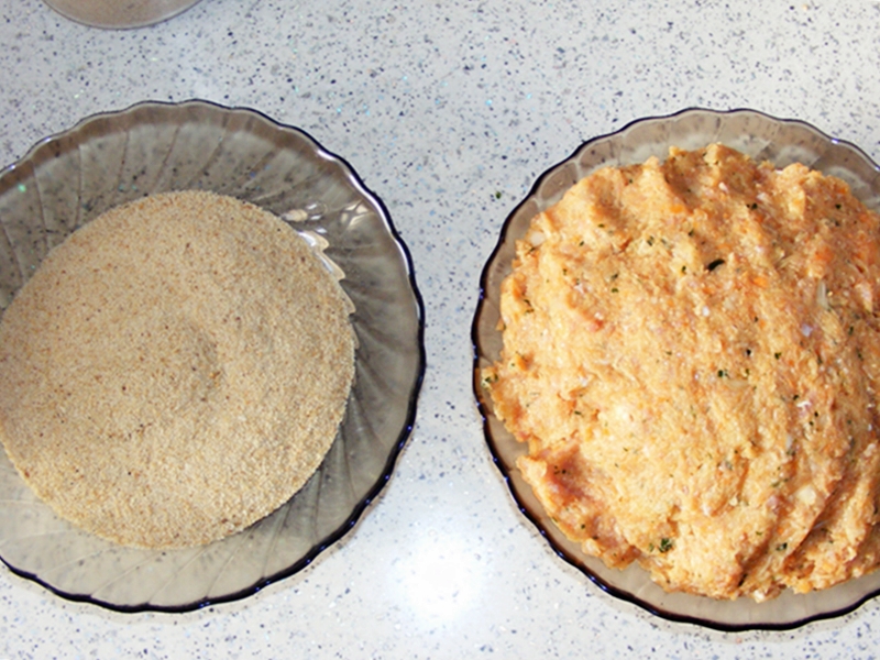 Chiftele de pui la cuptor