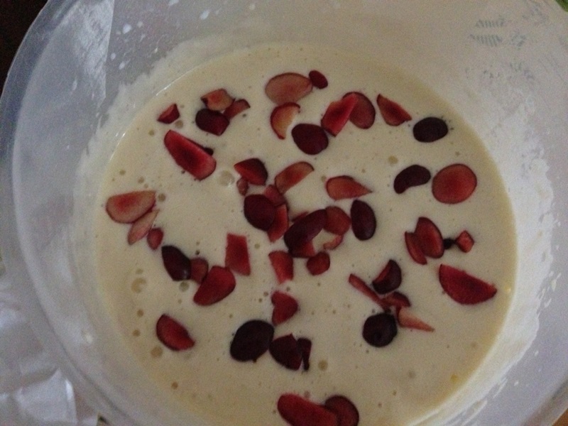 Pancakes cu cirese