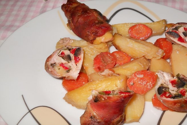 Pulpe de pui umplute