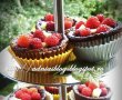 Basket muffins cu zmeura si ananas-1