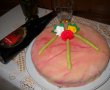 Tort cu martipan marmorat- Reteta 500-0
