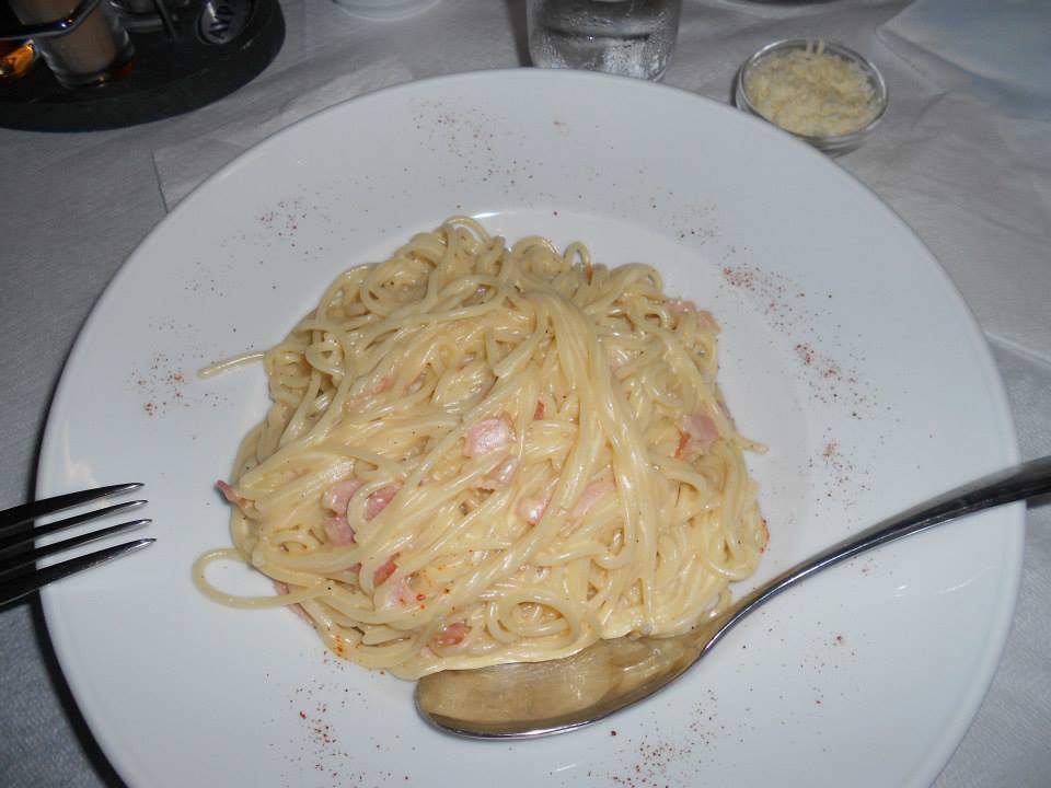 Paste carbonara