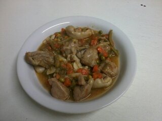 Mancarica de porc cu legume