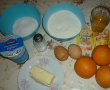 Chec umed cu portocale si glazura de ciocolata, nuca si scortisoara-2