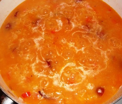 Pilaf de orez cu cabanos si sunculita taraneasca