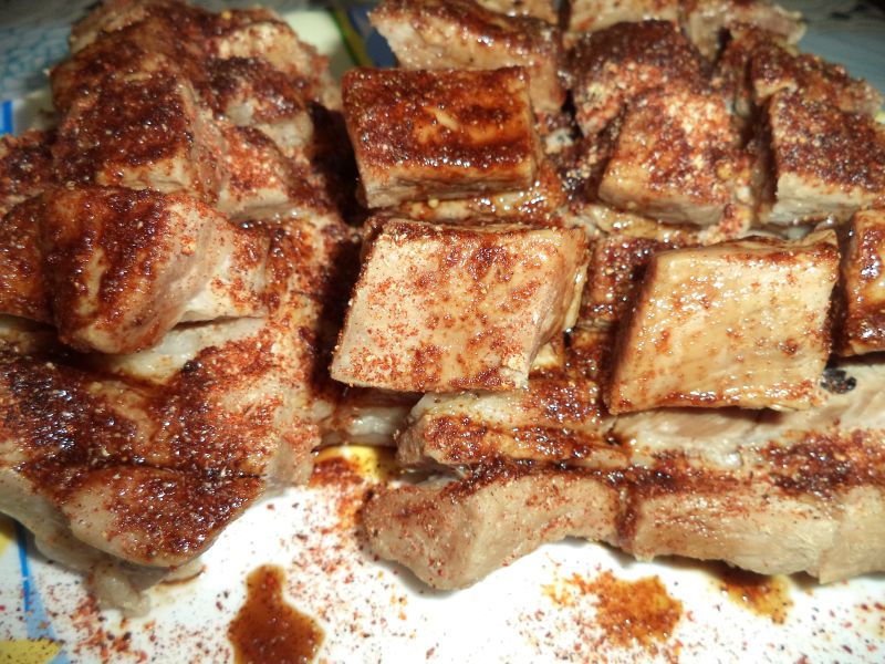 Piept de porc fiert in zeama de varza